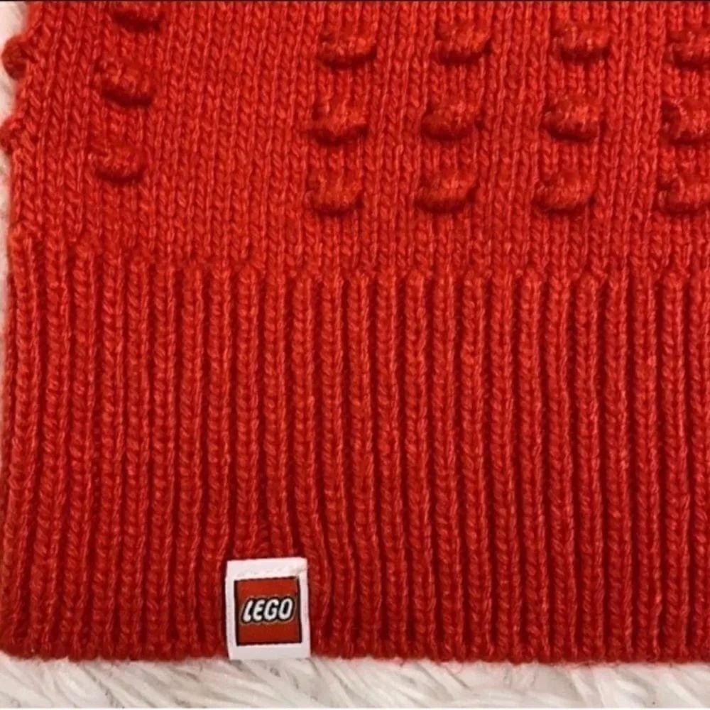 Men's Textured Orange Lego Sweater(Size Medium) - Picture 8 of 9